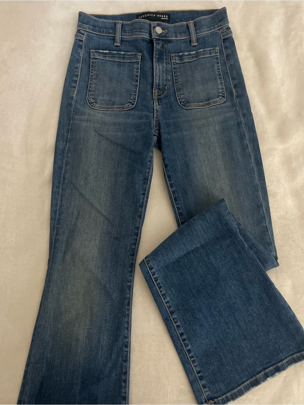 Veronica Beard- Women's Blue Denim Jeans - Picture 2 of 10